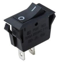 【ps8c-12帶燈開關(guān)bej黑色殼體紅色按鍵船型開關(guān)貝爾佳電源開關(guān)】- 